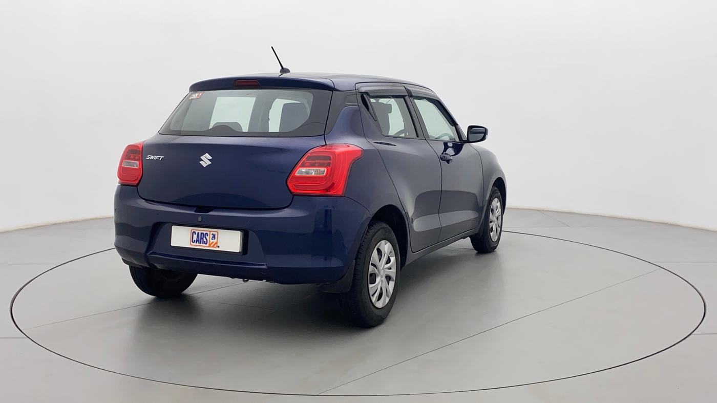 2021 Maruti Swift VXI AMT, Petrol, Automatic, 19,874 km, Right Back Diagonal