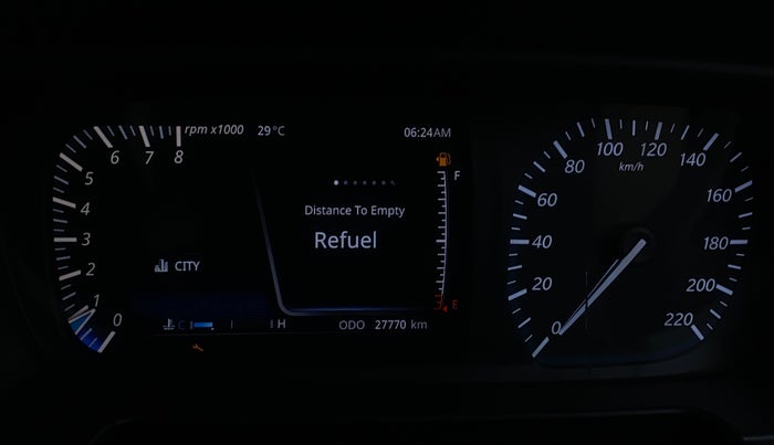 2023 Tata PUNCH CREATIVE  MT, Petrol, Manual, 27,766 km, Odometer Image