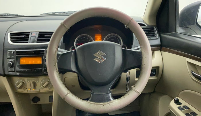 2015 Maruti Swift Dzire VXI, Petrol, Manual, 37,851 km, Steering Wheel Close Up