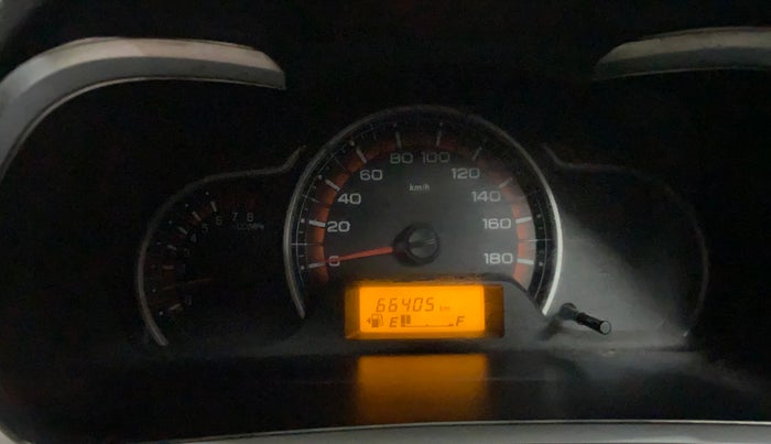 2017 Maruti Alto K10 VXI, Petrol, Manual, 66,405 km, Odometer Image