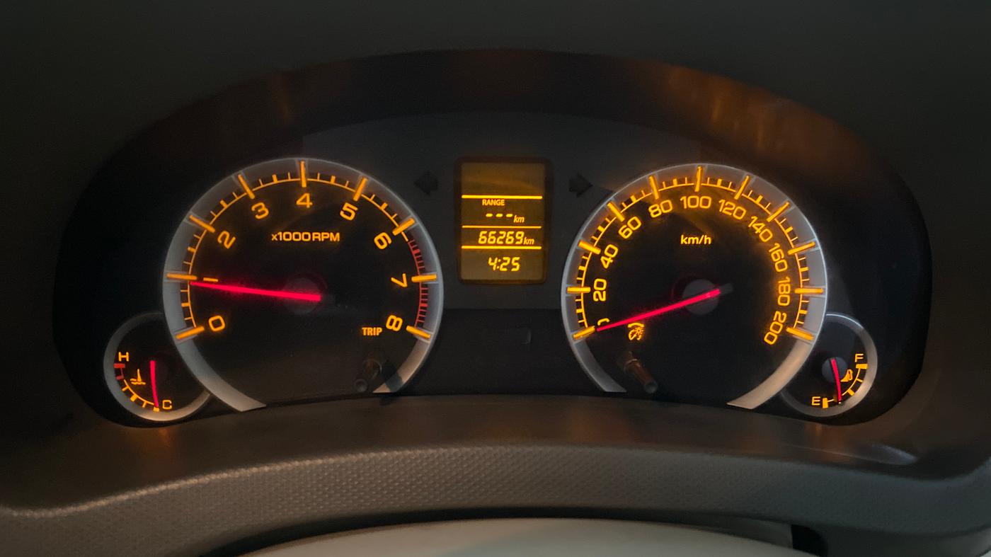2014 Maruti Ertiga VXI, Petrol, Manual, 66,266 km, Odometer Image