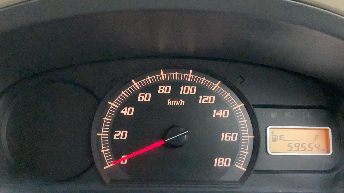2011 Maruti Zen Estilo LXI, Petrol, Manual, 59,554 km, Odometer Image