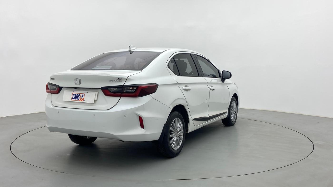 2021 Honda City V CVT, Petrol, Automatic, 64,941 km, Right Back Diagonal