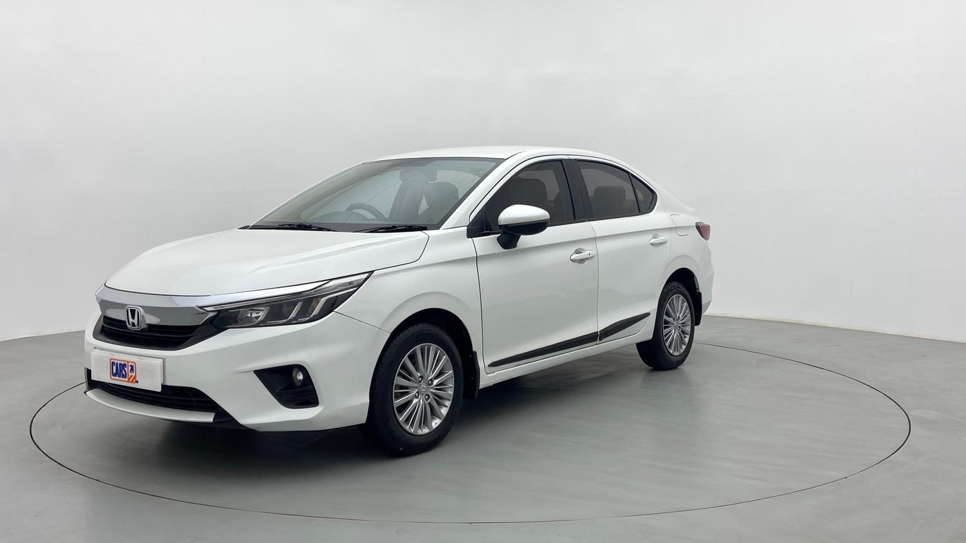 2021 Honda City V CVT, Petrol, Automatic, 64,941 km, Left Front Diagonal