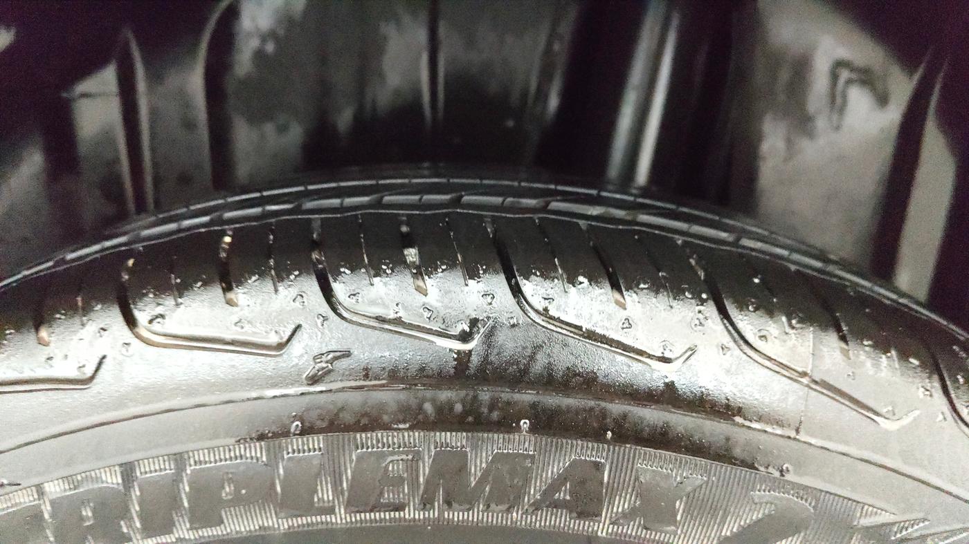 2024 Maruti FRONX DELTA PLUS 1.2MT, Petrol, Manual, 6,452 km, Left Rear Tyre Tread