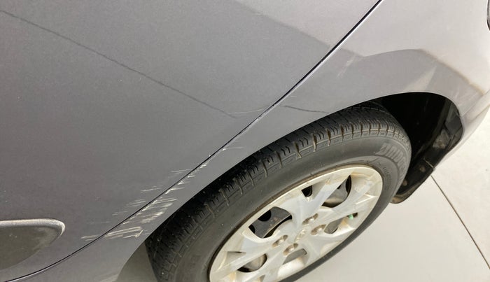 2015 Hyundai Grand i10 SPORTZ 1.2 KAPPA VTVT, Petrol, Manual, 96,060 km, Left quarter panel - Slightly dented
