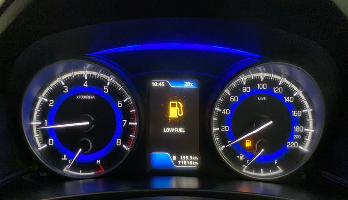 2016 Maruti Baleno ZETA PETROL 1.2, Petrol, Manual, 71,823 km, Odometer Image