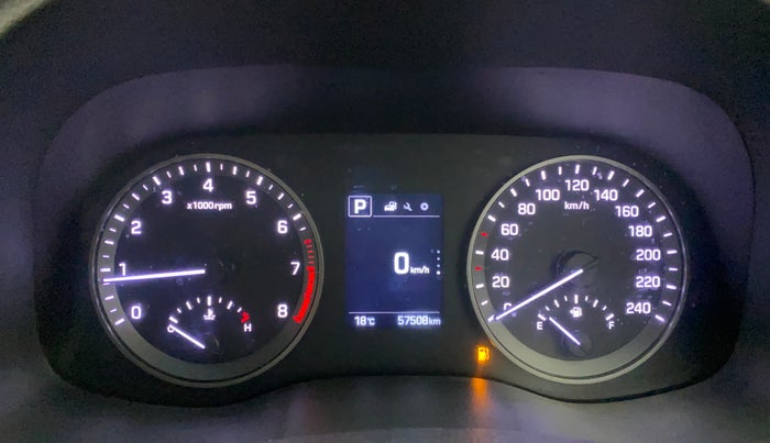 2017 Hyundai Tucson 2WD AT GL PETROL , Petrol, Automatic, 57,508 km, Odometer Image