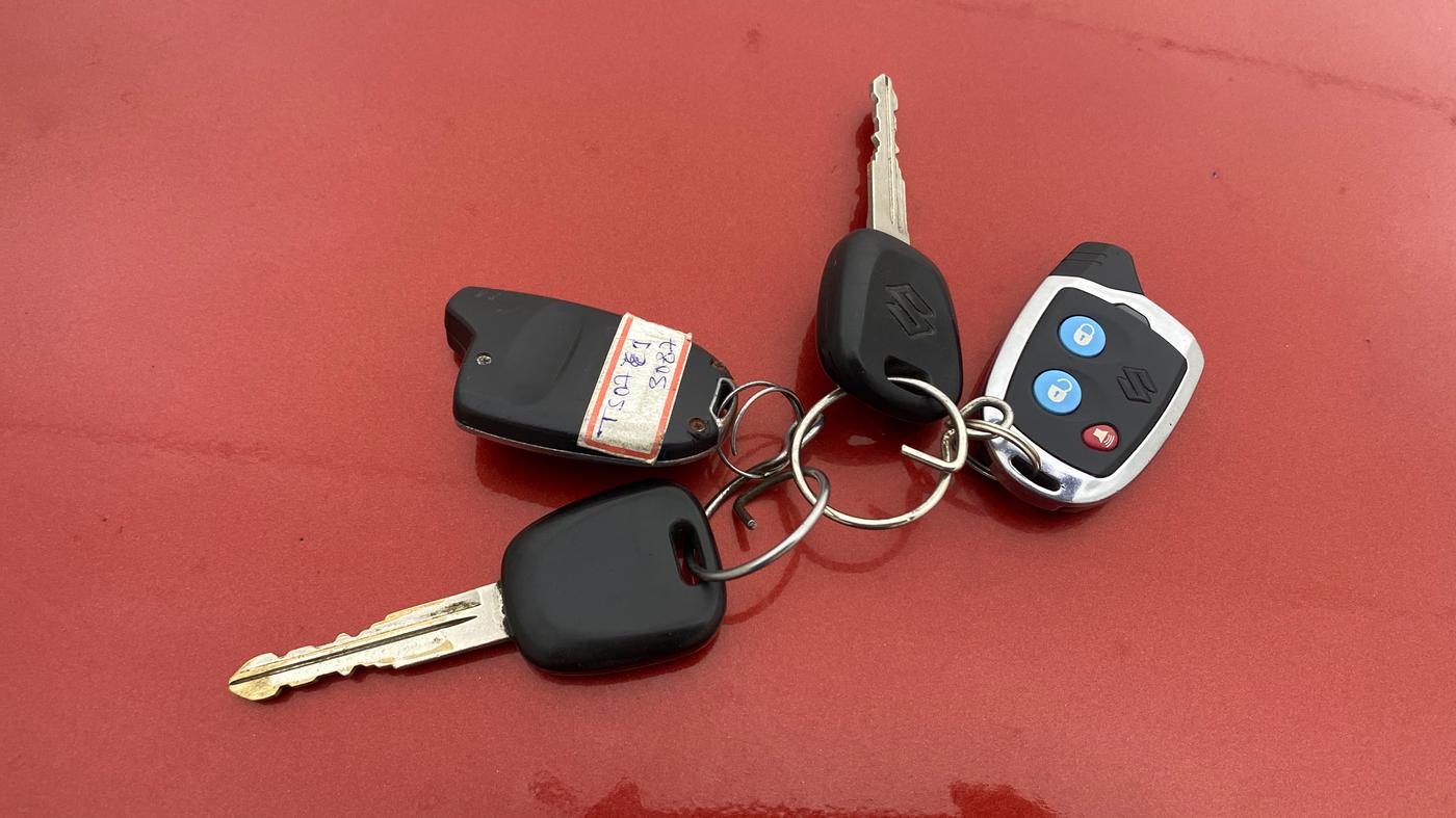 2014 Maruti Celerio VXI AMT, Petrol, Automatic, 1,48,663 km, Key Close Up