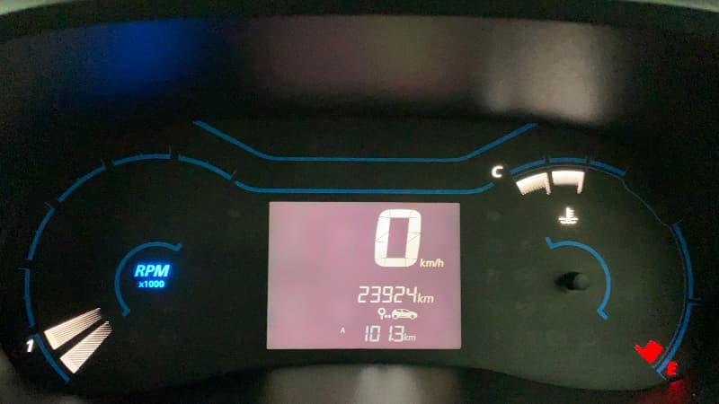 2020 Renault Kwid CLIMBER 1.0 (O), Petrol, Manual, 23,924 km, Odometer Image