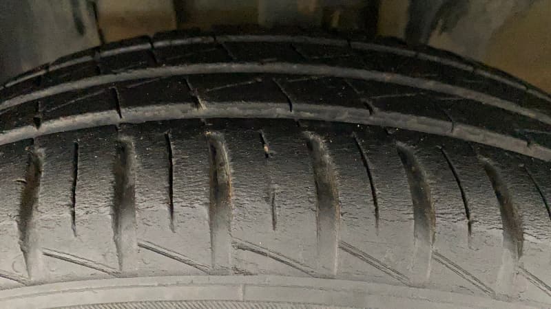 2020 Renault Kwid CLIMBER 1.0 (O), Petrol, Manual, 23,924 km, Left Front Tyre Tread