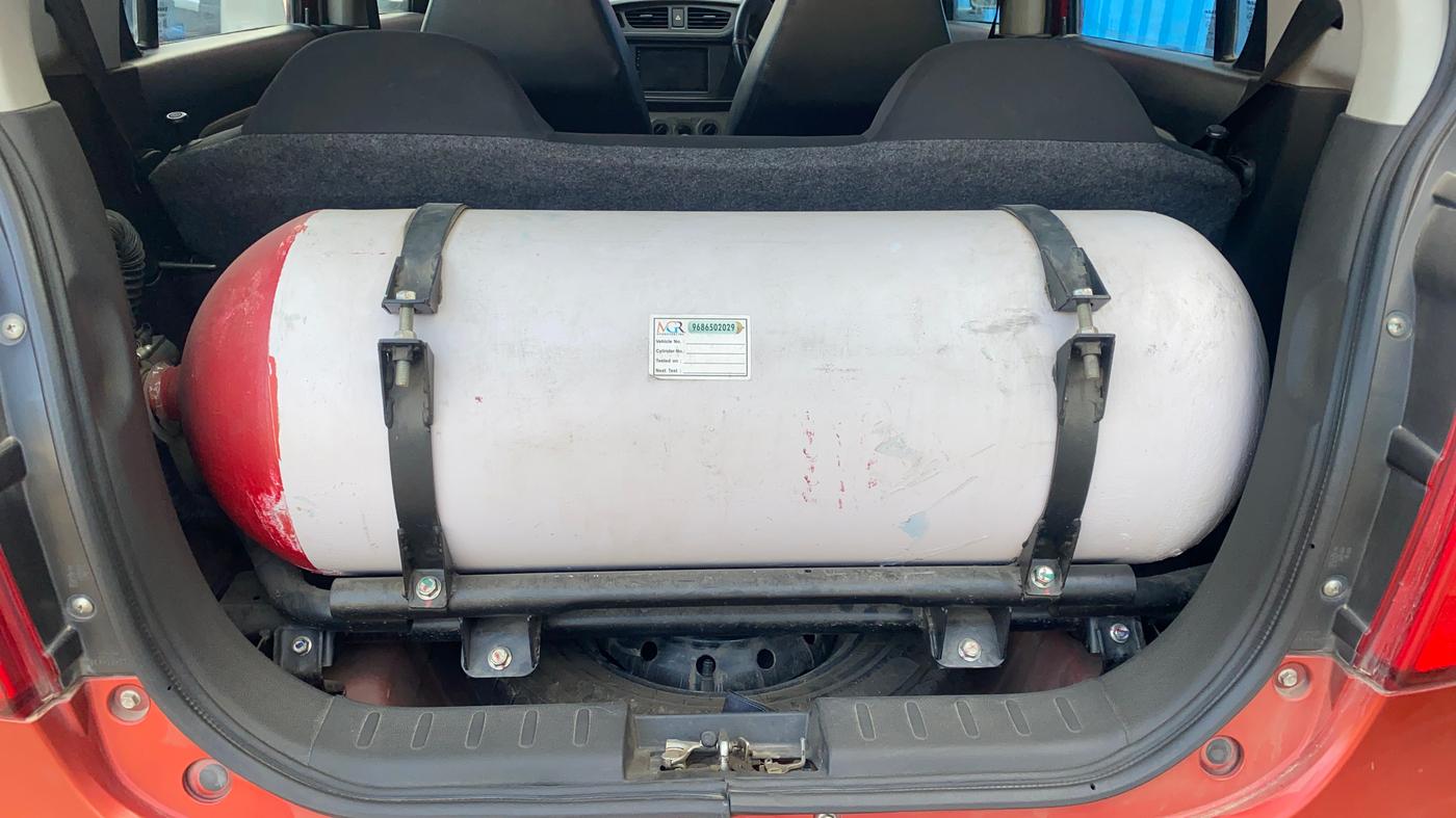 2021 Maruti Alto LXI CNG, CNG, Manual, 1,01,019 km, Boot Inside