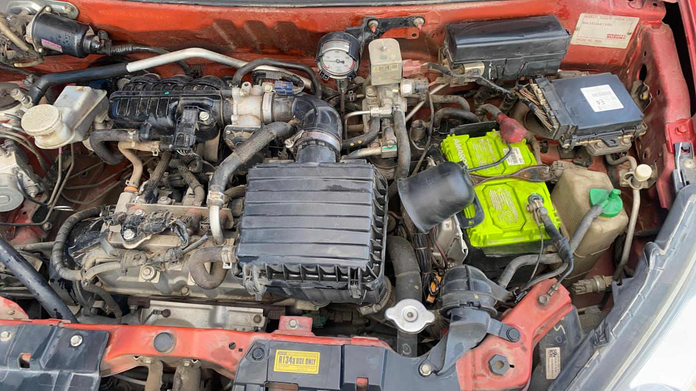 2021 Maruti Alto LXI CNG, CNG, Manual, 1,01,019 km, Engine View - Left