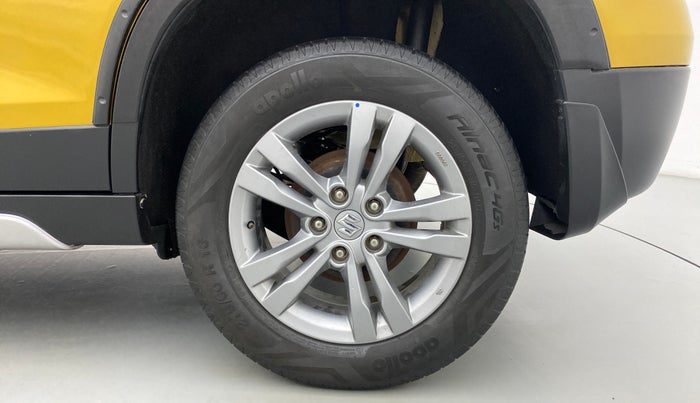 2018 Maruti Vitara Brezza ZDI PLUS DUAL TONE, Diesel, Manual, 21,636 km, Left Rear Wheel