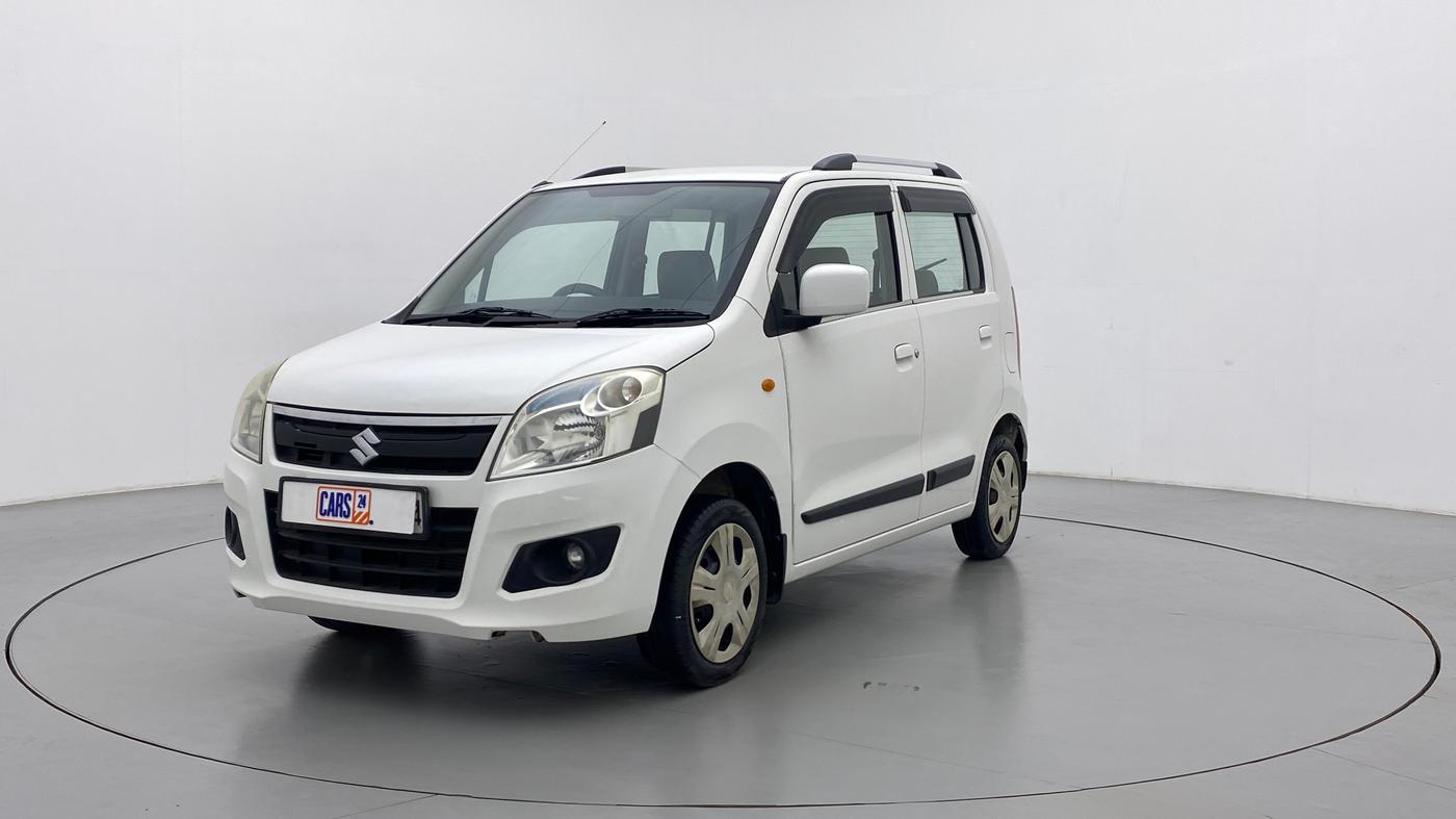 2014 Maruti Wagon R 1.0 VXI, CNG, Manual, 93,916 km, Left Front Diagonal