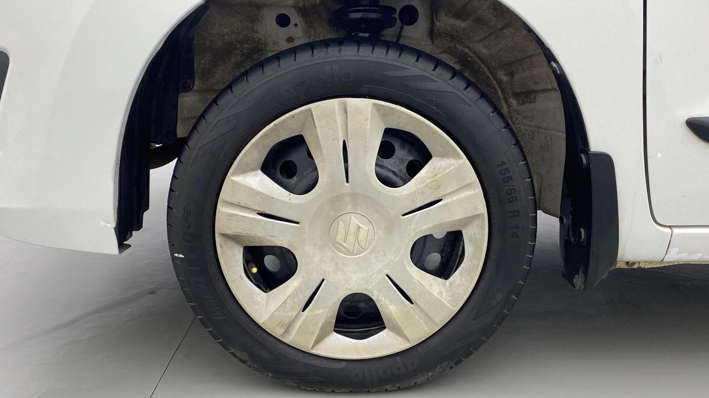 2014 Maruti Wagon R 1.0 VXI, CNG, Manual, 93,916 km, Left Front Wheel