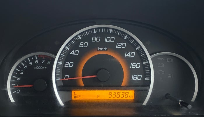 2014 Maruti Wagon R 1.0 VXI, CNG, Manual, 93,916 km, Odometer Image
