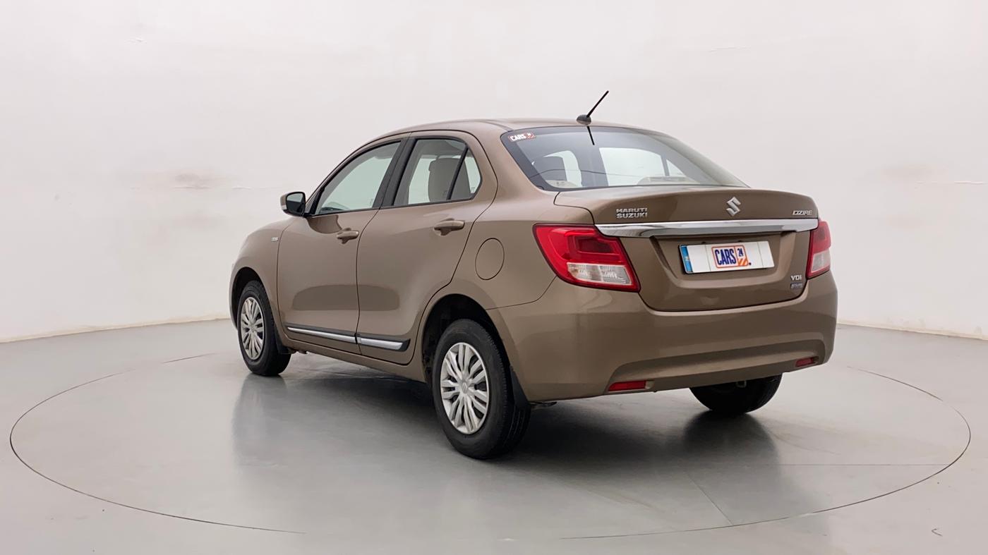 2017 Maruti Dzire VDI AMT, Diesel, Automatic, 56,164 km, Left Back Diagonal