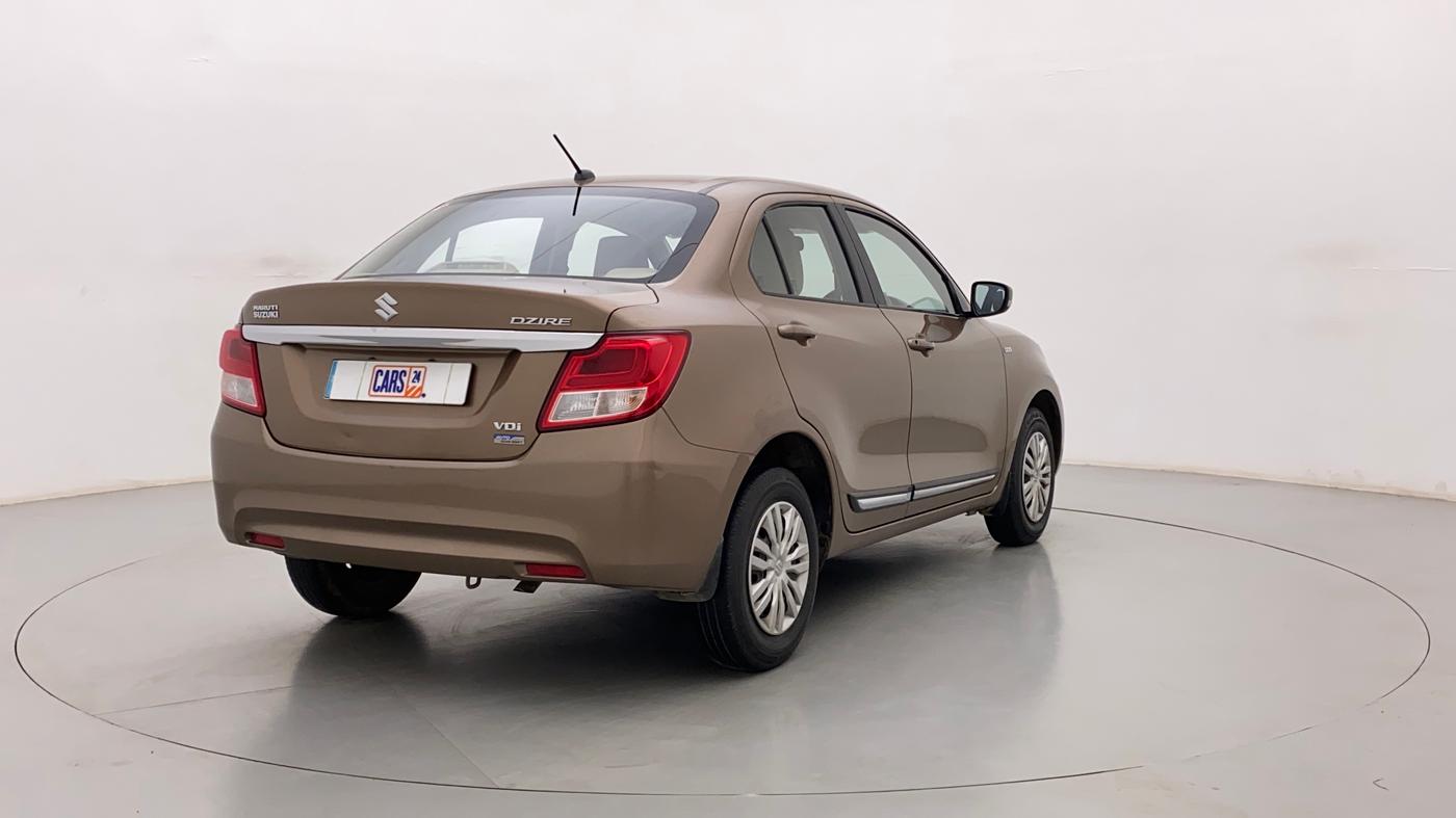 2017 Maruti Dzire VDI AMT, Diesel, Automatic, 56,164 km, Right Back Diagonal