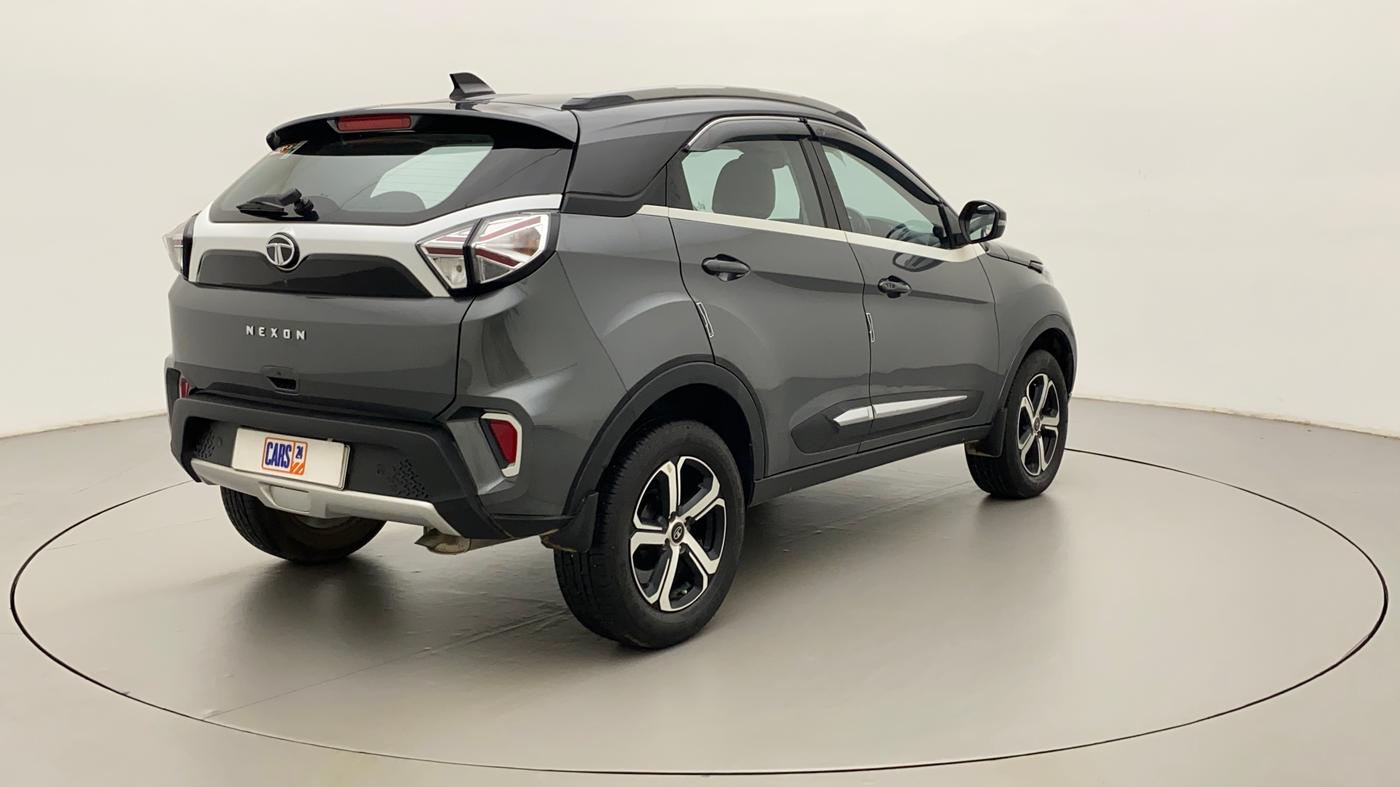 2022 Tata NEXON XZ PLUS PETROL SUNROOF, Petrol, Manual, 21,527 km, Right Back Diagonal