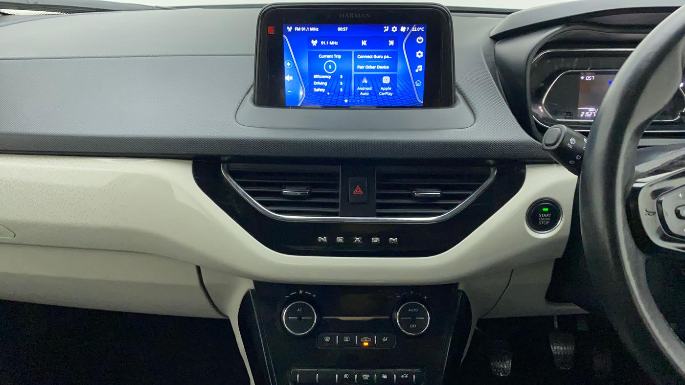 2022 Tata NEXON XZ PLUS PETROL SUNROOF, Petrol, Manual, 21,527 km, Air Conditioner