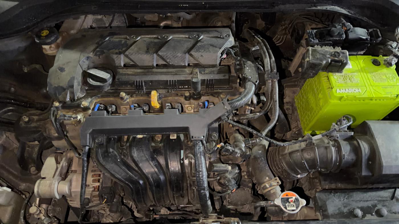 2021 Hyundai Verna SX 1.5 VTVT IVT, Petrol, Automatic, 93,911 km, Engine View