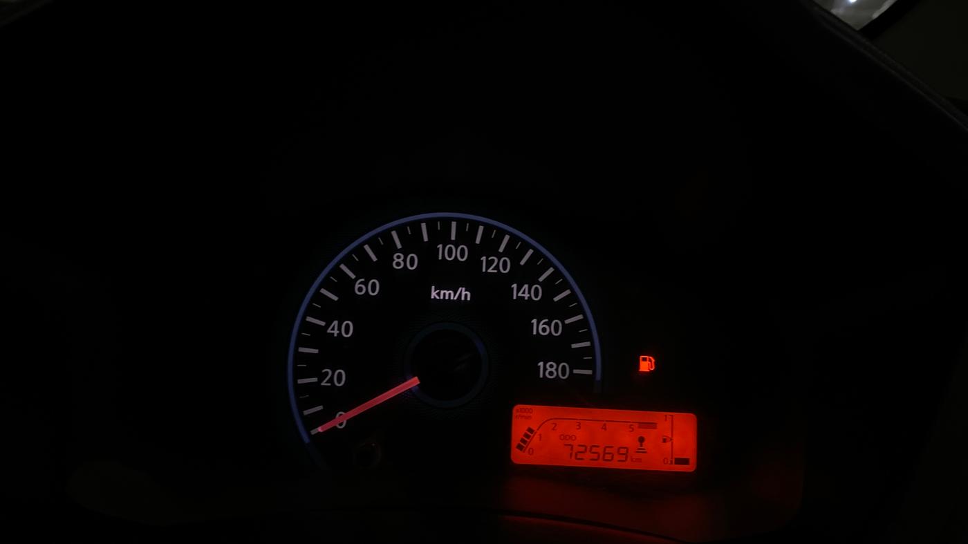 2018 Datsun Redi Go A, Petrol, Manual, 72,560 km, Odometer Image