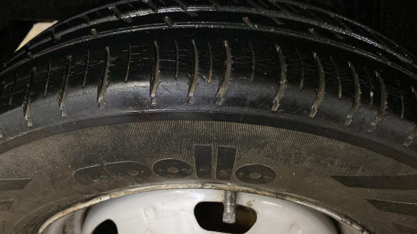 2018 Datsun Redi Go A, Petrol, Manual, 72,560 km, Right Rear Tyre Tread