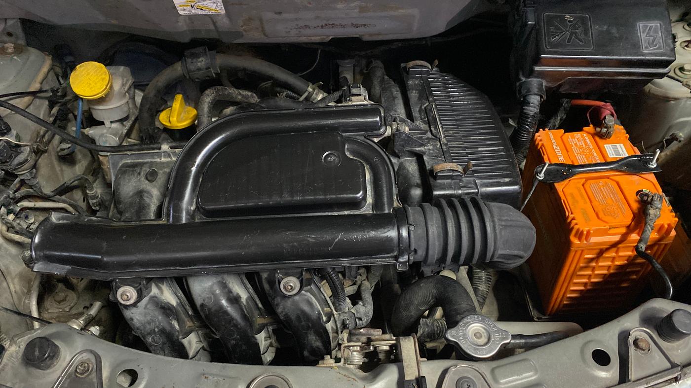 2018 Datsun Redi Go A, Petrol, Manual, 72,560 km, Engine View