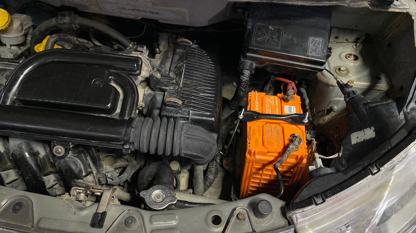2018 Datsun Redi Go A, Petrol, Manual, 72,560 km, Engine View - Left