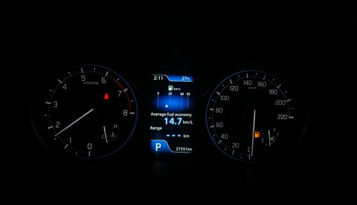2023 Toyota RUMION V AT , Petrol, Automatic, 27,551 km, Odometer Image