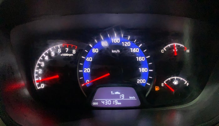 2014 Hyundai Xcent SX 1.2, Petrol, Manual, 43,010 km, Odometer Image