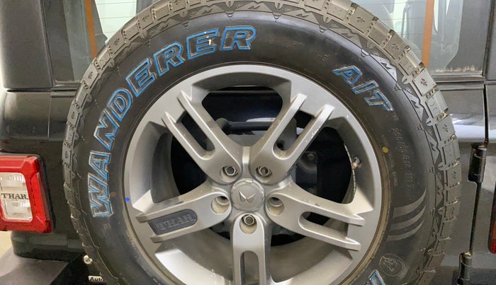 2023 Mahindra Thar LX P 2WD AT HT, Petrol, Automatic, 21,979 km, Spare Tyre