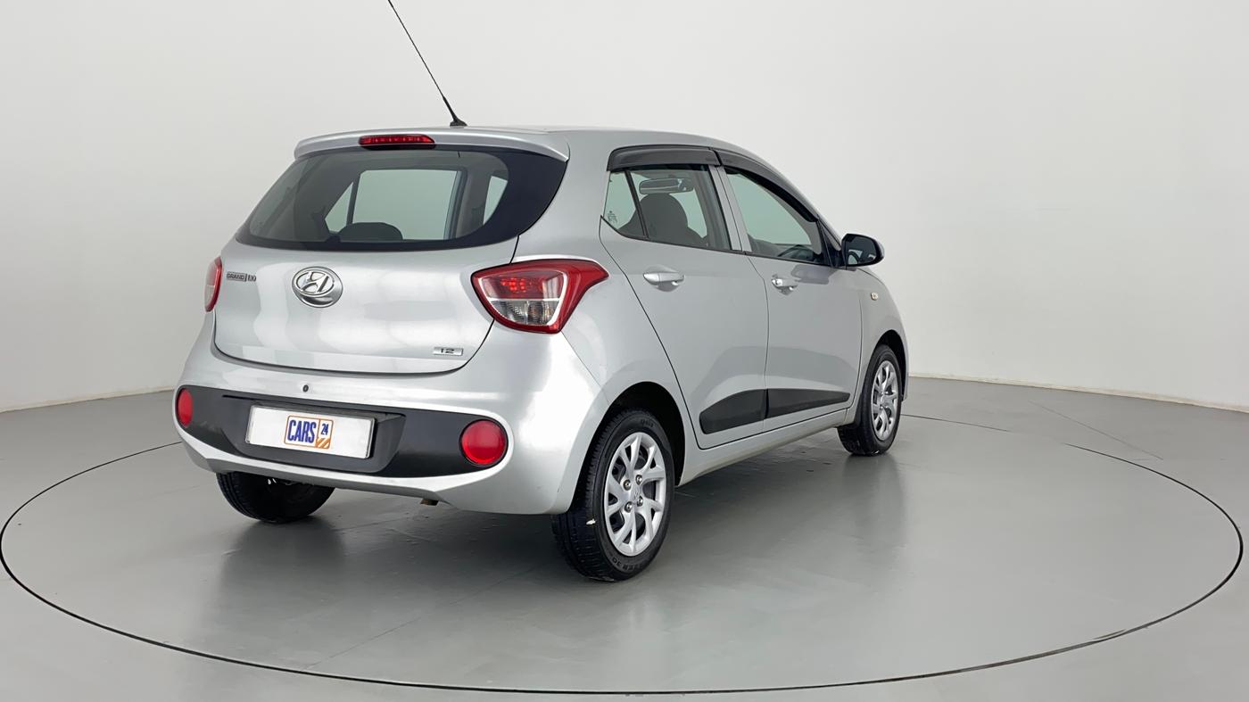 2017 Hyundai Grand i10 MAGNA 1.2 VTVT, Petrol, Manual, 15,419 km, Right Back Diagonal