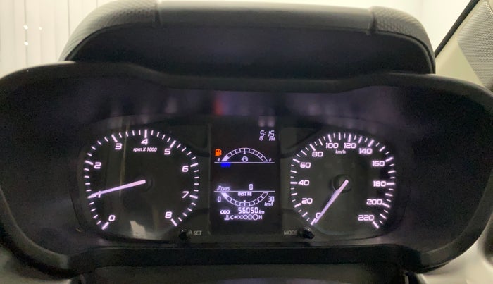 2021 Tata ALTROZ XT PETROL, Petrol, Manual, 56,042 km, Odometer Image