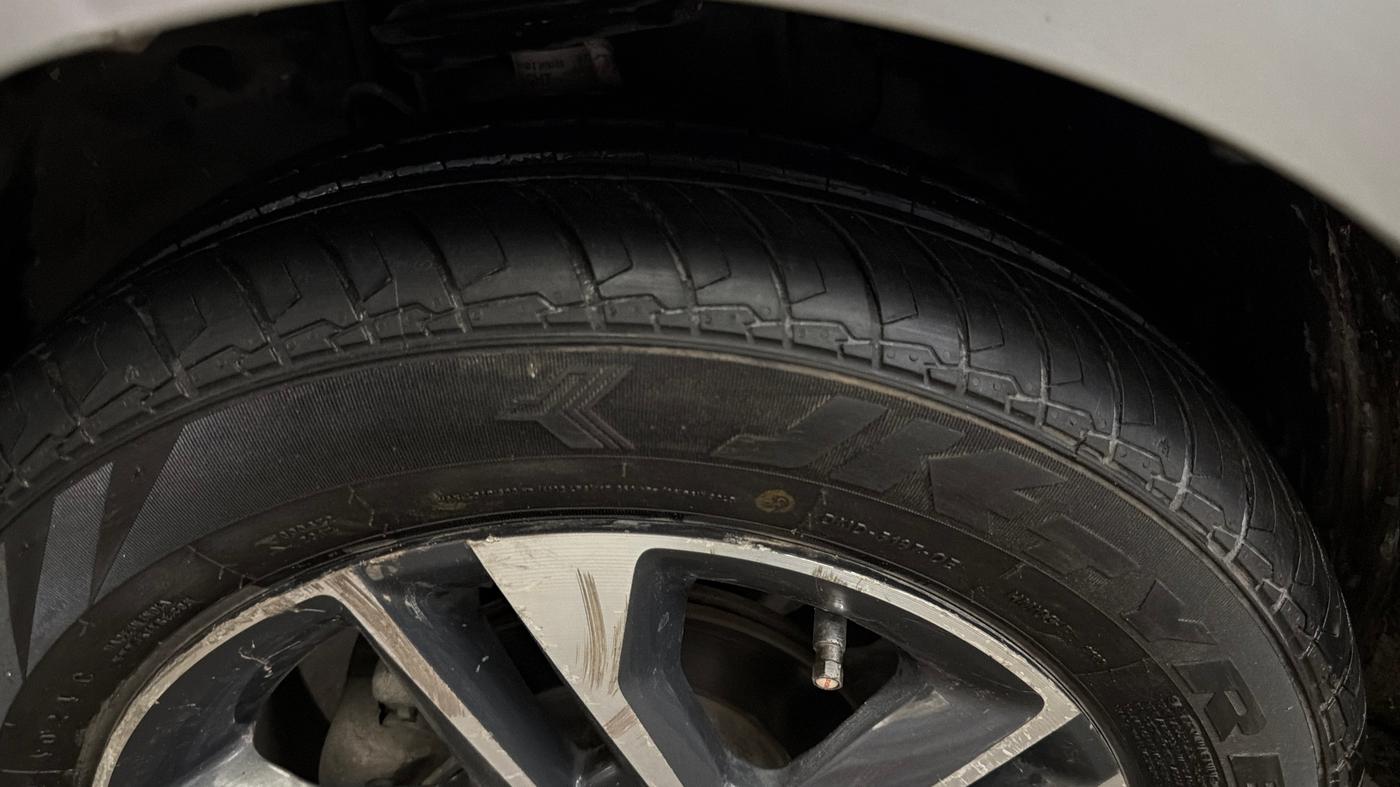 2017 Tata TIGOR XZ (O) PETROL, Petrol, Manual, 57,284 km, Left Front Tyre Tread