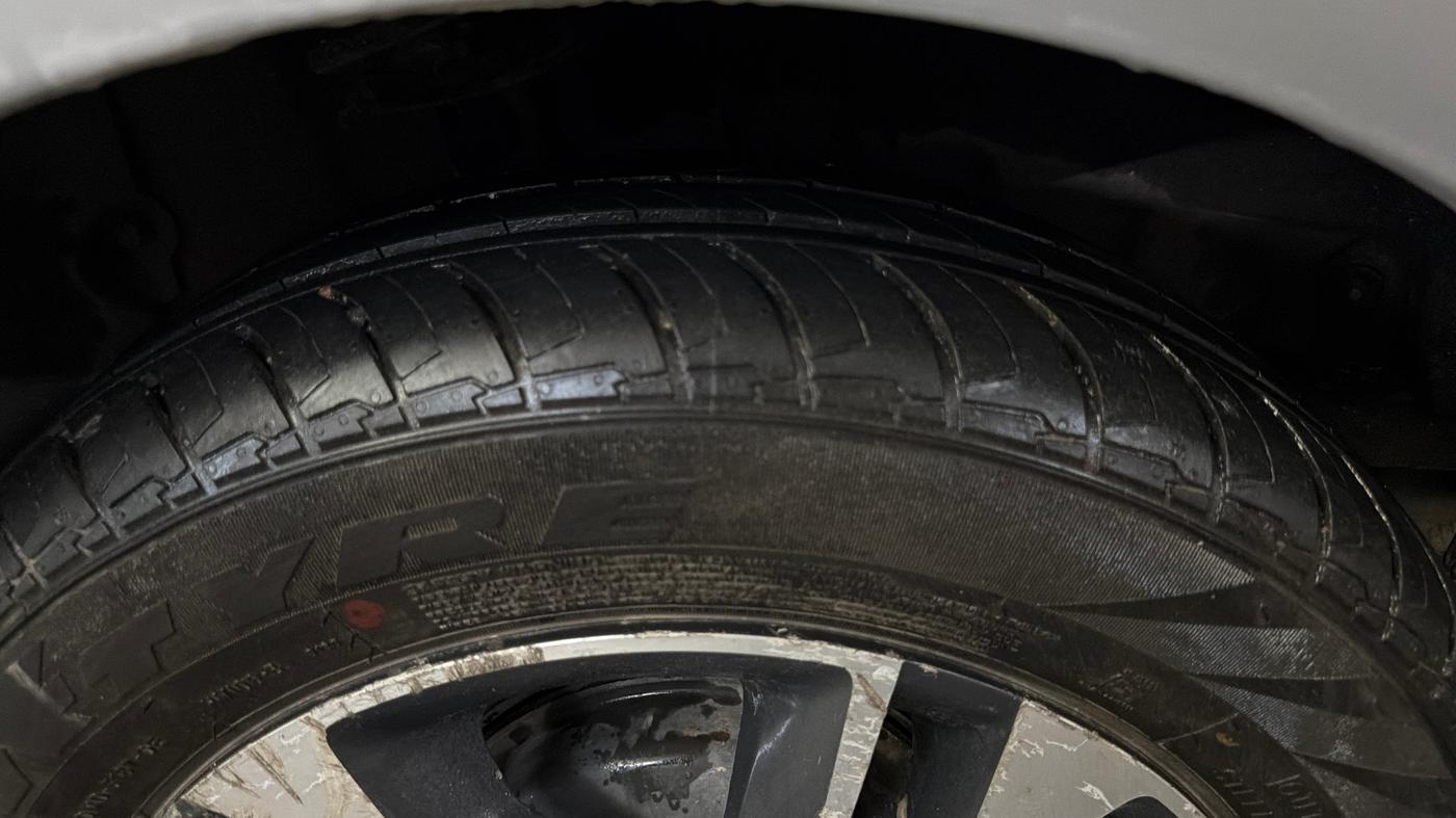 2017 Tata TIGOR XZ (O) PETROL, Petrol, Manual, 57,284 km, Right Rear Tyre Tread