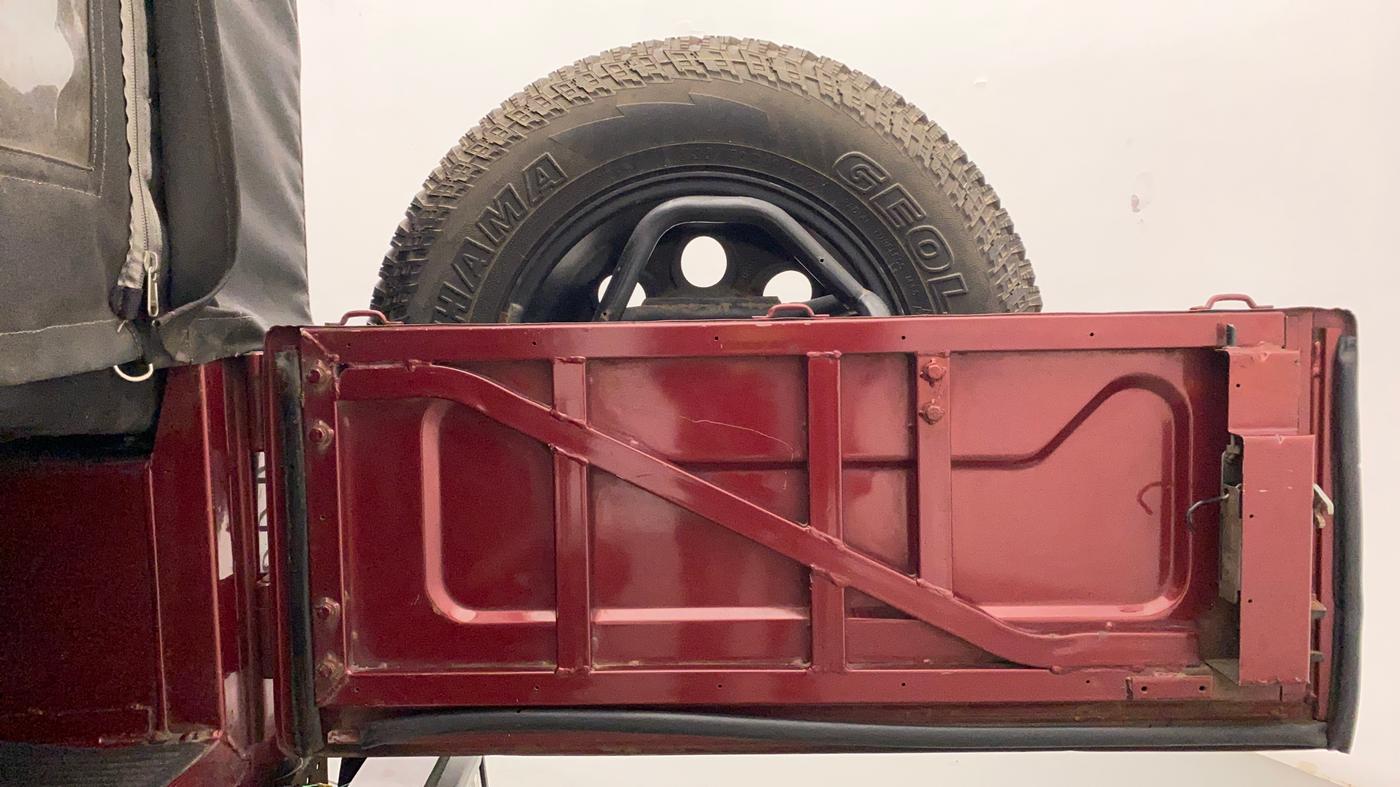 2014 Mahindra Thar CRDE 4X4 AC, Diesel, Manual, 27,874 km, Boot Door Open