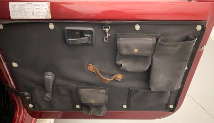 2014 Mahindra Thar CRDE 4X4 AC, Diesel, Manual, 27,874 km, Driver Side Door Panels Control