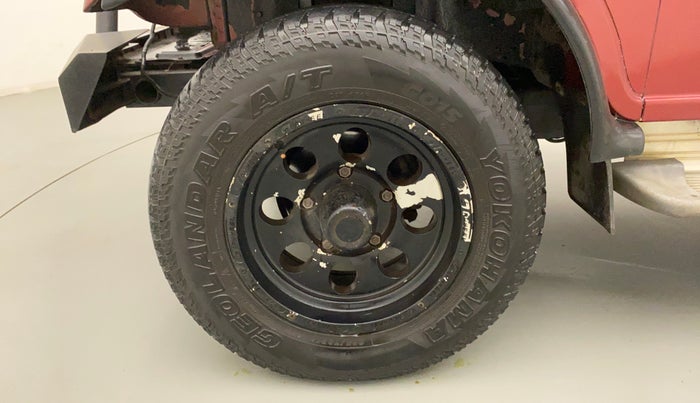 2014 Mahindra Thar CRDE 4X4 AC, Diesel, Manual, 27,874 km, Left Front Wheel