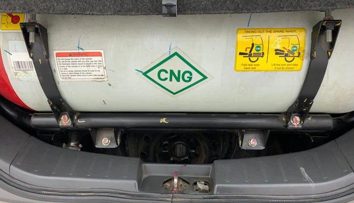 2012 Maruti Wagon R 1.0 LXI CNG, CNG, Manual, 78,901 km, Boot Inside