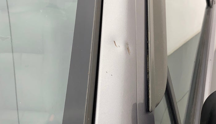 2012 Maruti Wagon R 1.0 LXI CNG, CNG, Manual, 78,901 km, Left A pillar - Slightly dented