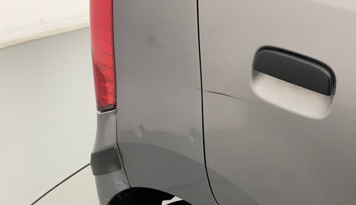 2012 Maruti Wagon R 1.0 LXI CNG, CNG, Manual, 78,901 km, Right quarter panel - Slightly dented