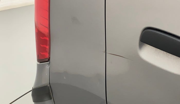 2012 Maruti Wagon R 1.0 LXI CNG, CNG, Manual, 78,901 km, Right quarter panel - Minor scratches
