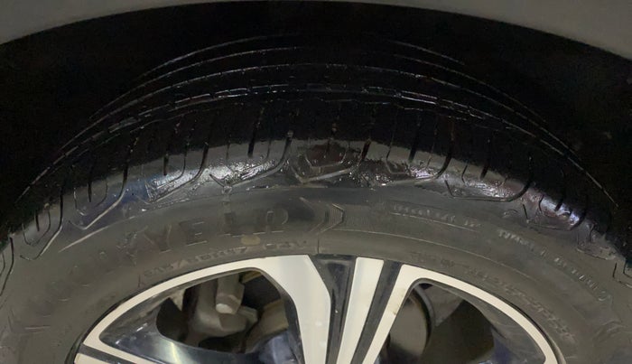 2022 MG ASTOR SHARP 1.5 MT, Petrol, Manual, 23,147 km, Right Rear Tyre Tread