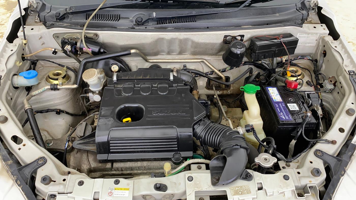 2014 Maruti Alto K10 VXI AMT, Petrol, Automatic, 68,675 km, Engine View