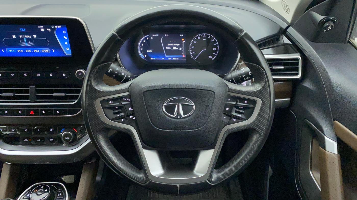 2019 Tata Harrier XZ 2.0L Kryotec, Diesel, Manual, 20,400 km, Steering Wheel Close Up