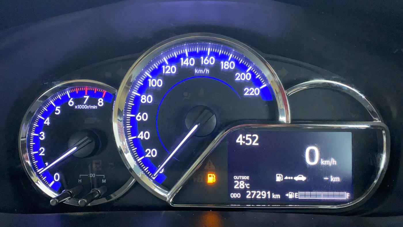 2021 Toyota YARIS G MT, Petrol, Manual, 27,388 km, Odometer Image