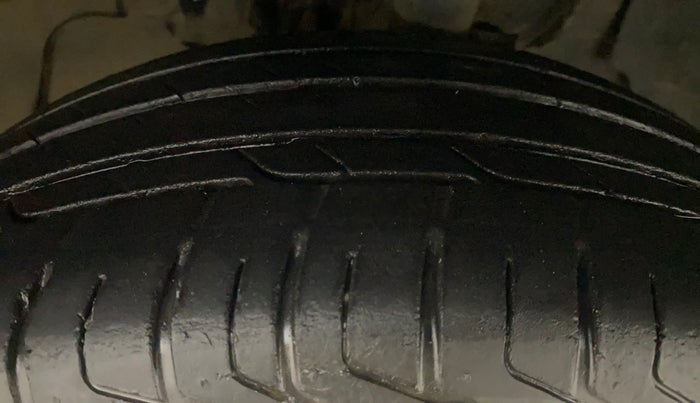 2021 Tata NEXON XZ PETROL, Petrol, Manual, 44,589 km, Left Front Tyre Tread