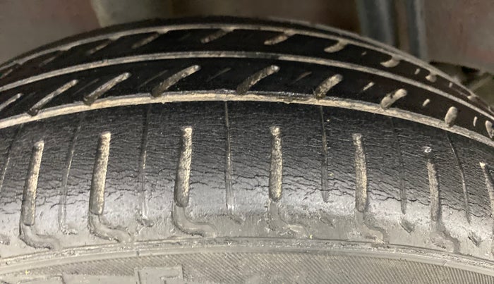 2018 Datsun Redi Go 1.0 T(O), Petrol, Manual, 55,547 km, Right Rear Tyre Tread